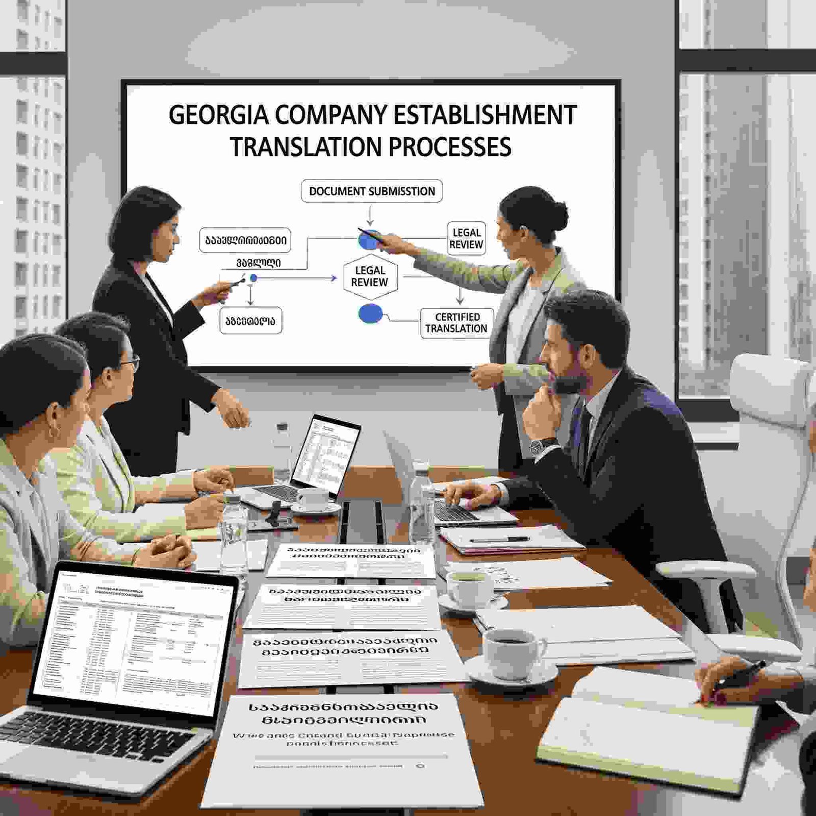 Gürcistan'da Şirket Kurmak: Gerekli Belgeler ve Çeviri Süreçleri